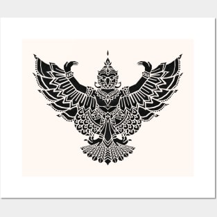 Garuda - King of Birds (Light) Posters and Art